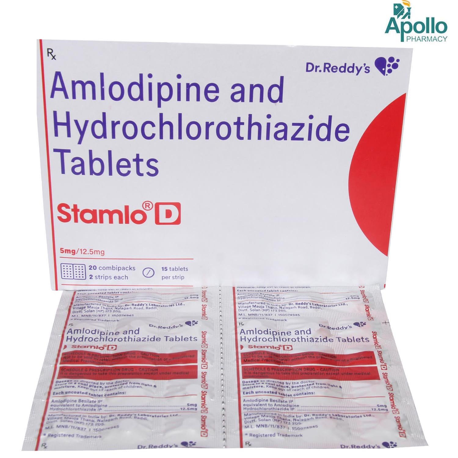 Stamlo D Tablet 15's, Pack of 15 TABLETS Stamlo D Tablet 15's, Pack of 15 TABLETS