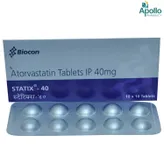 Statix-40 Tablet 10's, Pack of 10 TABLETS