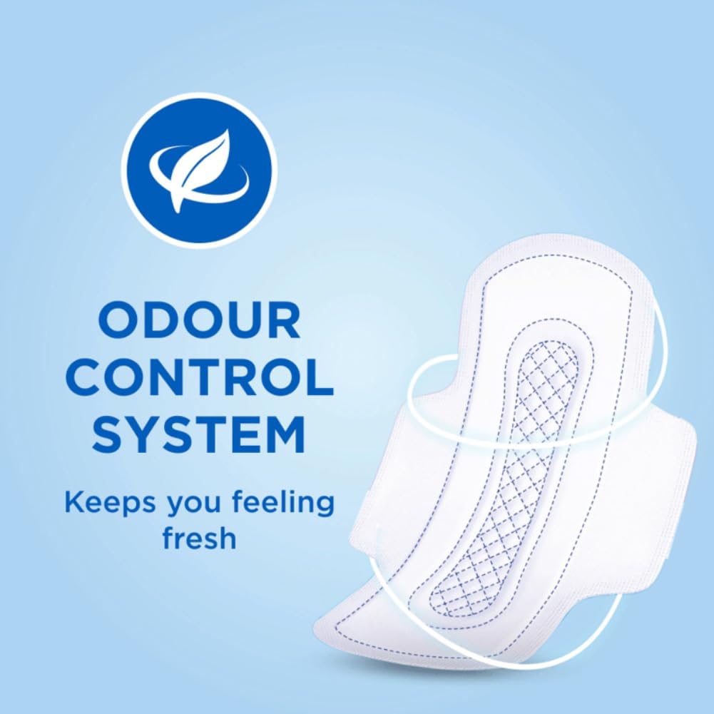 Stayfree Secure Ultra-Thin Dry Cover Pads With Wings XL, 6 Count, Pack of 1 Stayfree Secure Ultra-Thin Dry Cover Pads With Wings XL, 6 Count, Pack of 1