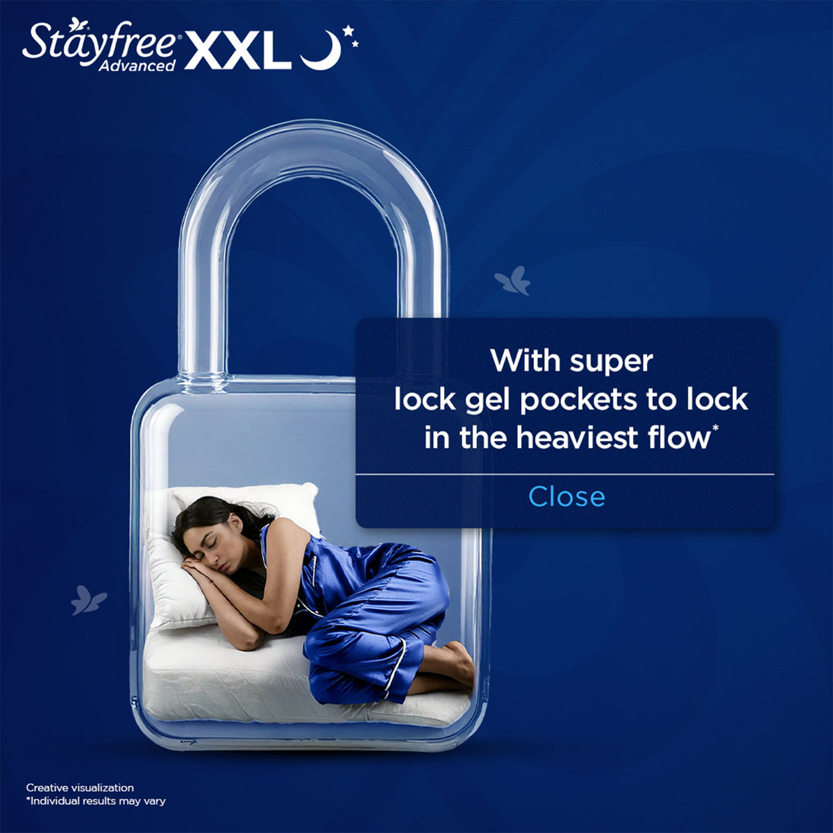 Stayfree Advanced All Night Ultra-Soft Pads with Wings XXL, 7 Count, Pack of 1 Stayfree Advanced All Night Ultra-Soft Pads with Wings XXL, 7 Count, Pack of 1