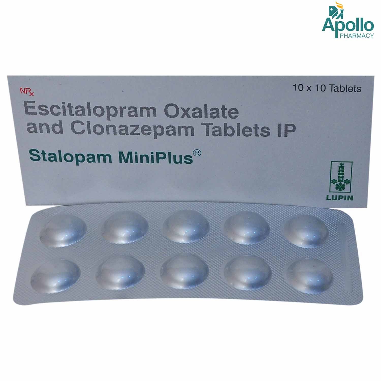 STALOPAM MINI PLUS TABLET, Pack of 10 TABLETS STALOPAM MINI PLUS TABLET, Pack of 10 TABLETS