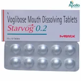 Starvog 0.2 Tablet 10's, Pack of 10 TabletS