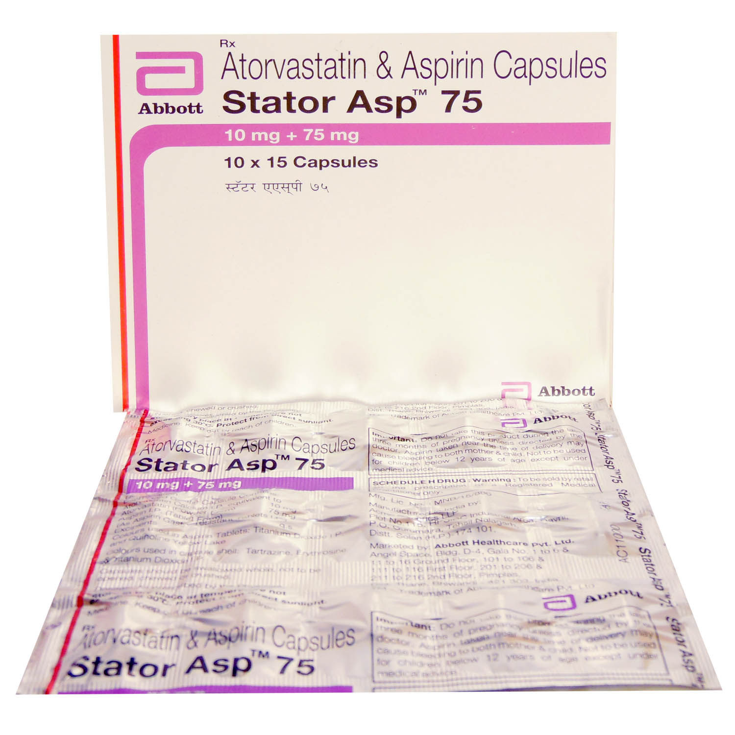 Stator Asp 75 Capsule Uses, Side Effects, Price Apollo Pharmacy