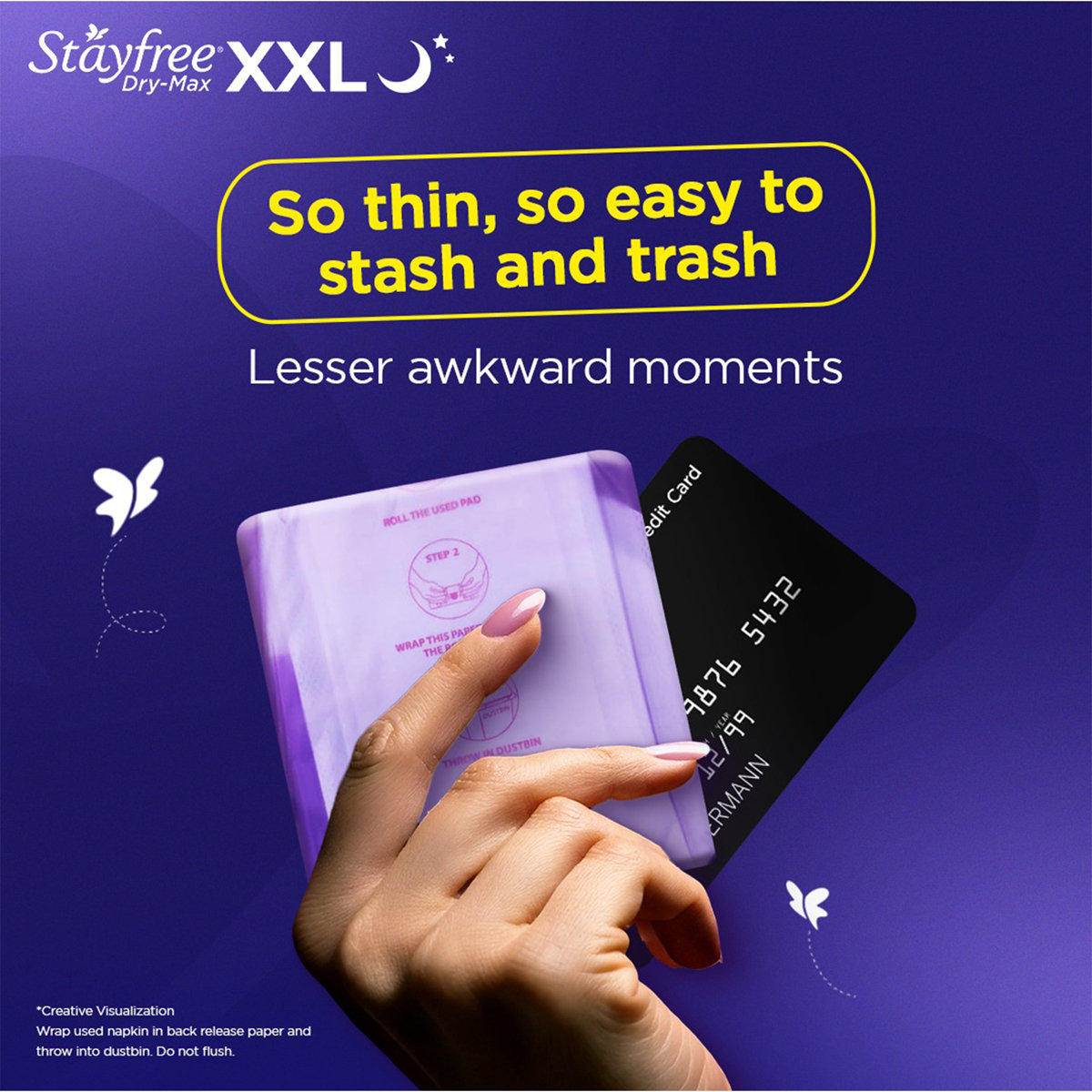 Stayfree Dry-Max All Night Ultra-Dry Pads With Wings XL, 28 Count, Pack of 1 Stayfree Dry-Max All Night Ultra-Dry Pads With Wings XL, 28 Count, Pack of 1