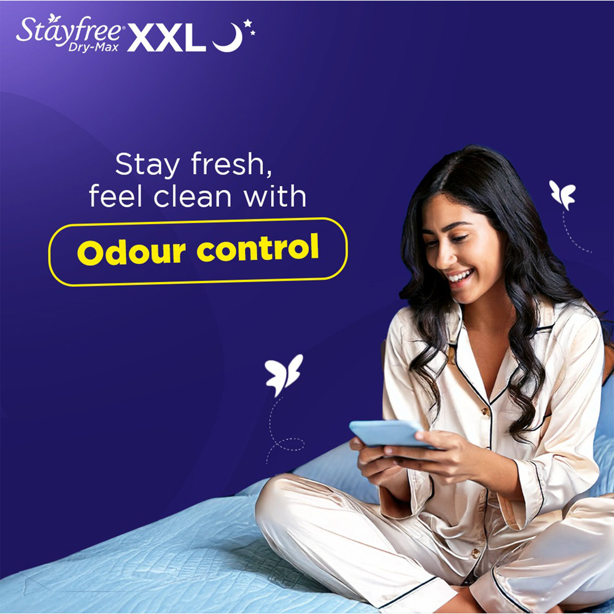 Stayfree Dry-Max All Night Ultra-Dry Pads With Wings XL, 28 Count, Pack of 1 Stayfree Dry-Max All Night Ultra-Dry Pads With Wings XL, 28 Count, Pack of 1