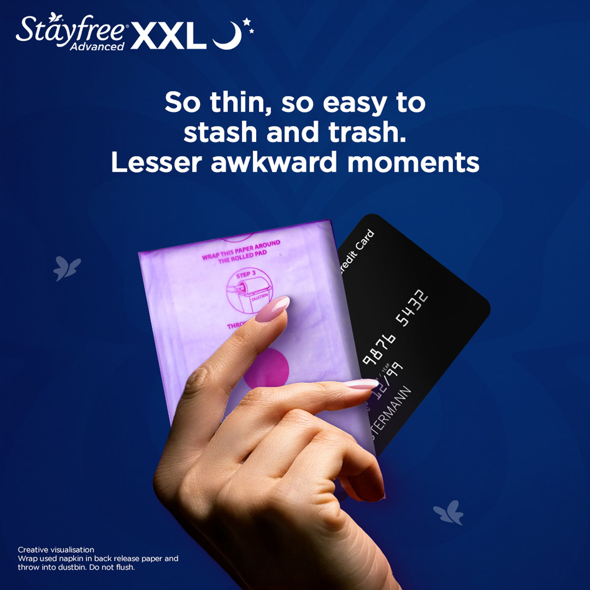 Stayfree Advanced All Night Ultra-Soft Pads with Wings XXL, 28 Count, Pack of 1 Stayfree Advanced All Night Ultra-Soft Pads with Wings XXL, 28 Count, Pack of 1