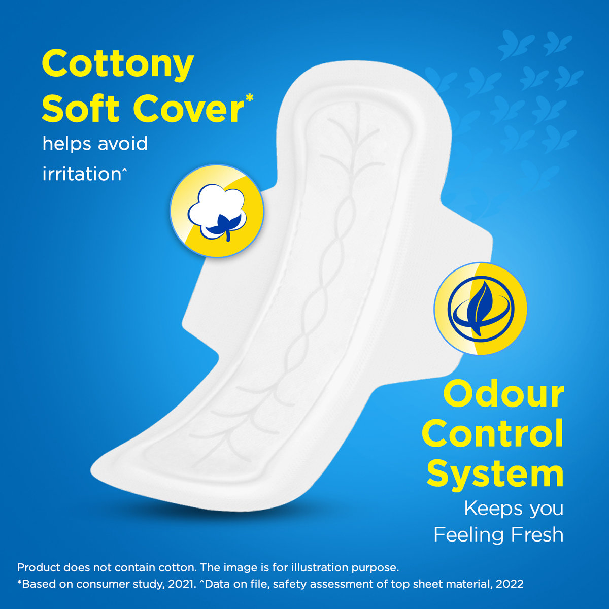 Stayfree Secure Cottony Soft Cover Pads With Wings XL, 40 Count, Pack of 1 Stayfree Secure Cottony Soft Cover Pads With Wings XL, 40 Count, Pack of 1