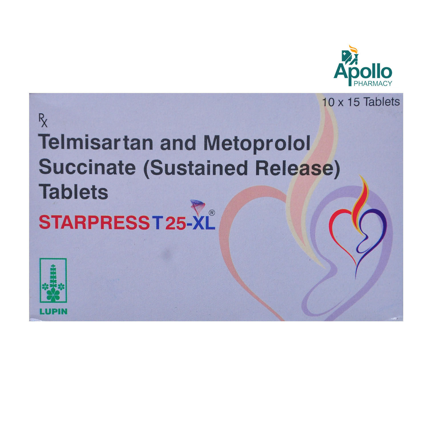 Starpress T 25-XL Tablet | Uses, Side Effects, Price | Apollo Pharmacy