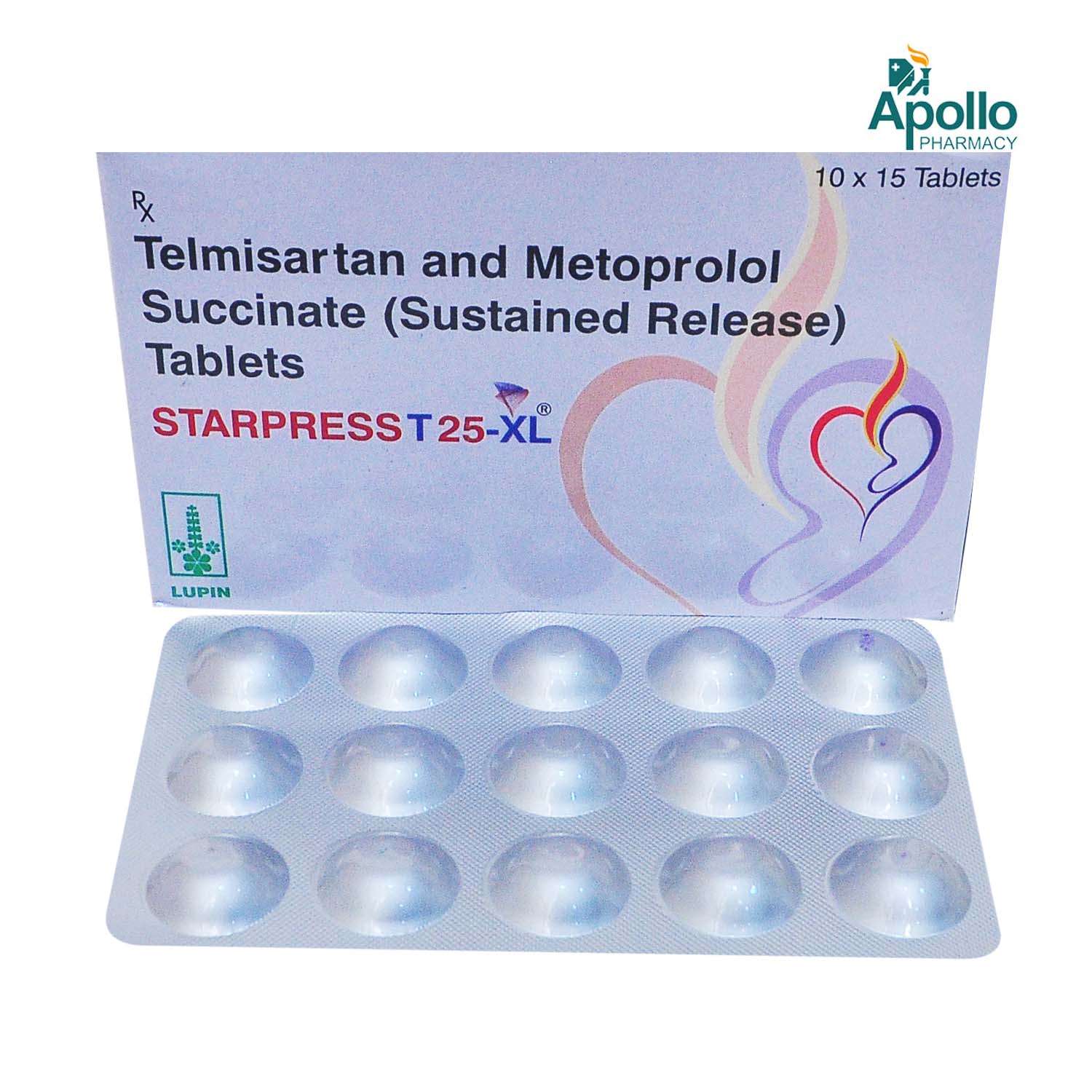 Starpress T 25-XL Tablet 15's, Pack of 15 TabletS Starpress T 25-XL Tablet 15's, Pack of 15 TabletS