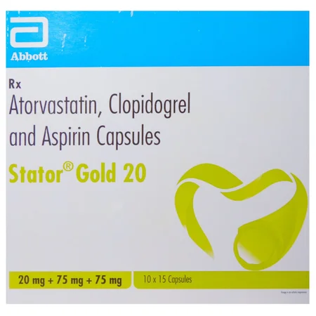 Stator Gold 20/75/75Mg Capsule 15's