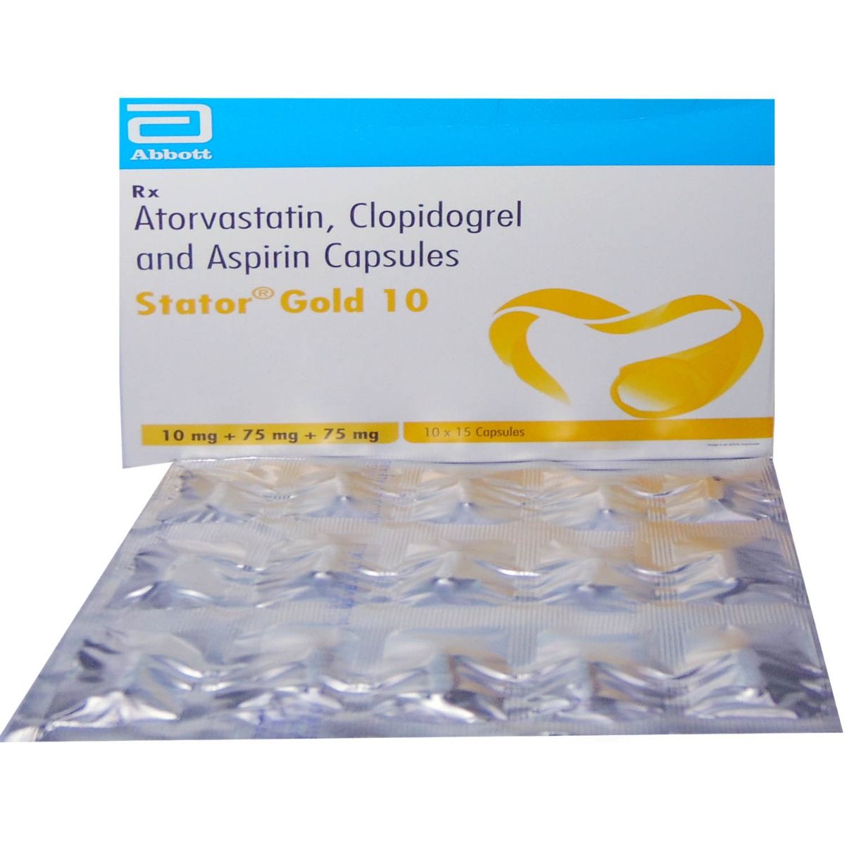 Stator Gold 10/75/75Mg Capsule 15's Price, Uses, Side Effects