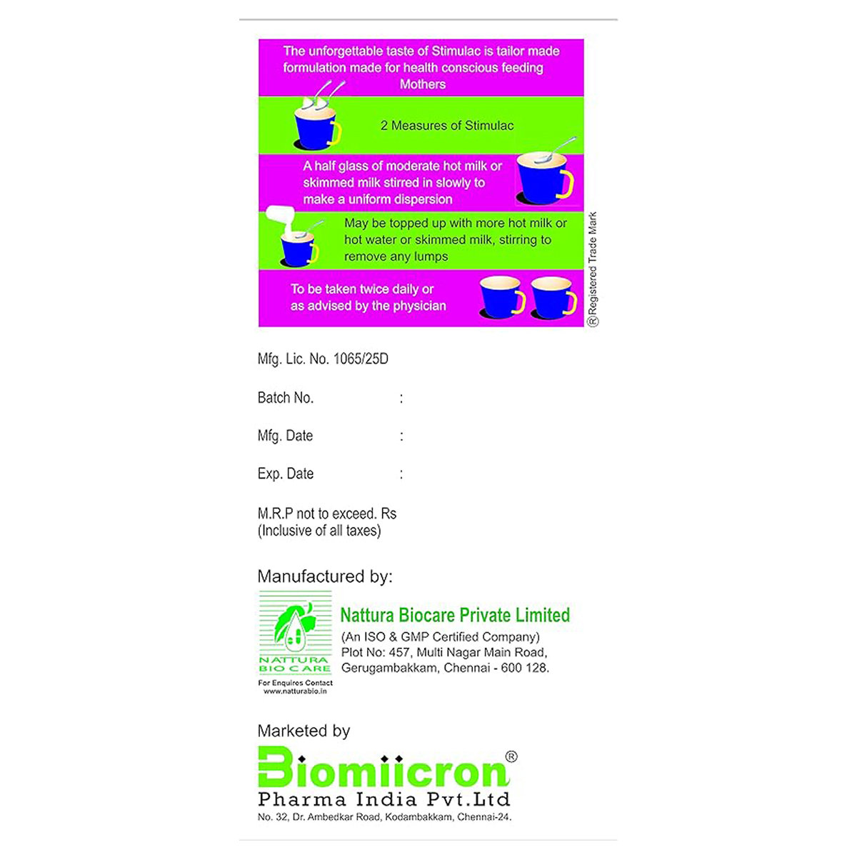 Stimulac Powder, 200 gm, Pack of 1 Stimulac Powder, 200 gm, Pack of 1