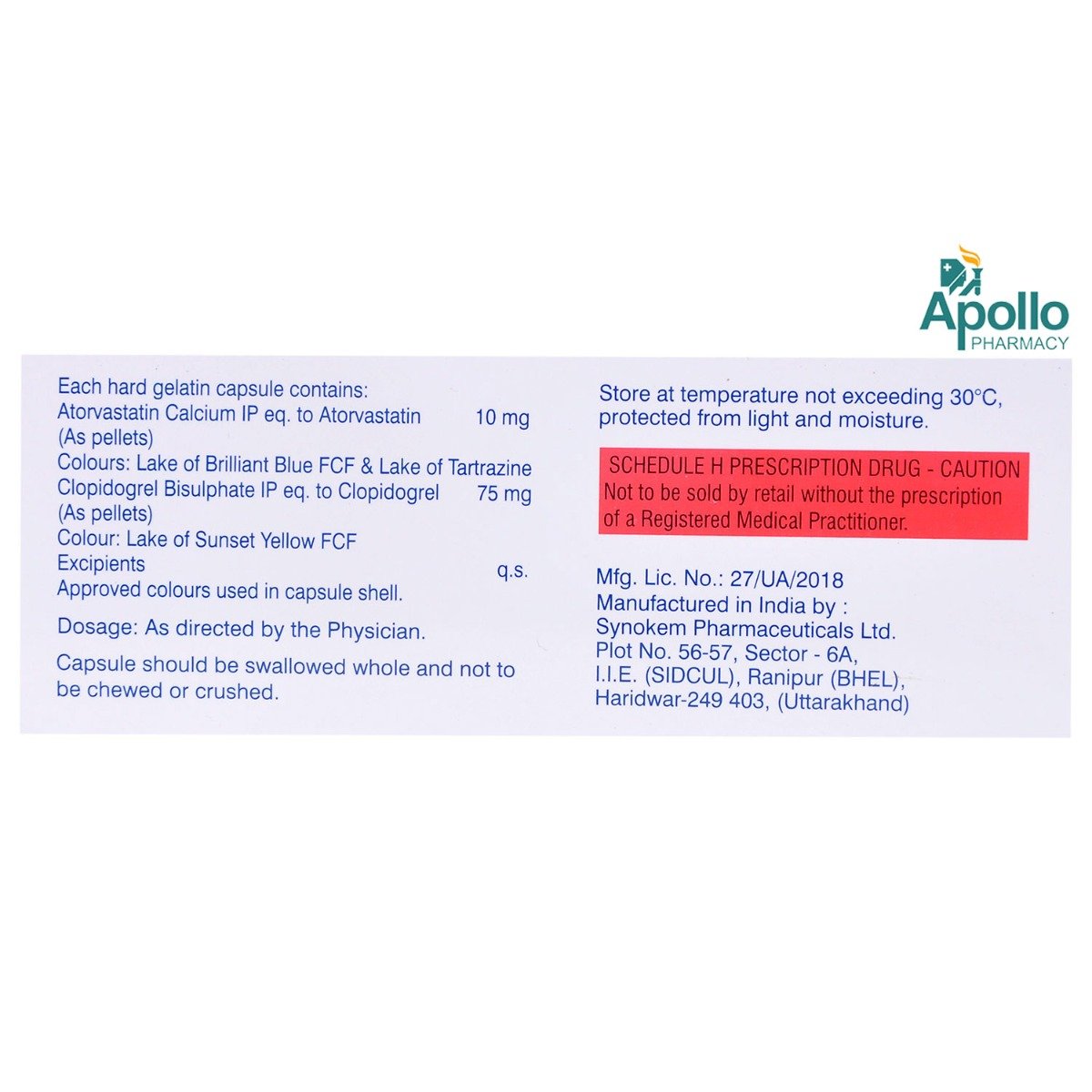 Storvas CV 10 Capsule 10's, Pack of 10 CAPSULES Storvas CV 10 Capsule 10's, Pack of 10 CAPSULES