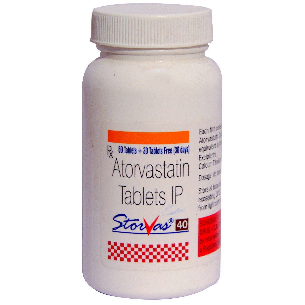 Storvas 40 Tablet (60+30)'s, Pack of 1 Tablet Storvas 40 Tablet (60+30)'s, Pack of 1 Tablet