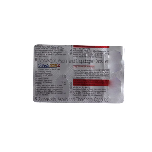 Storva Gold 20 Capsule 10's