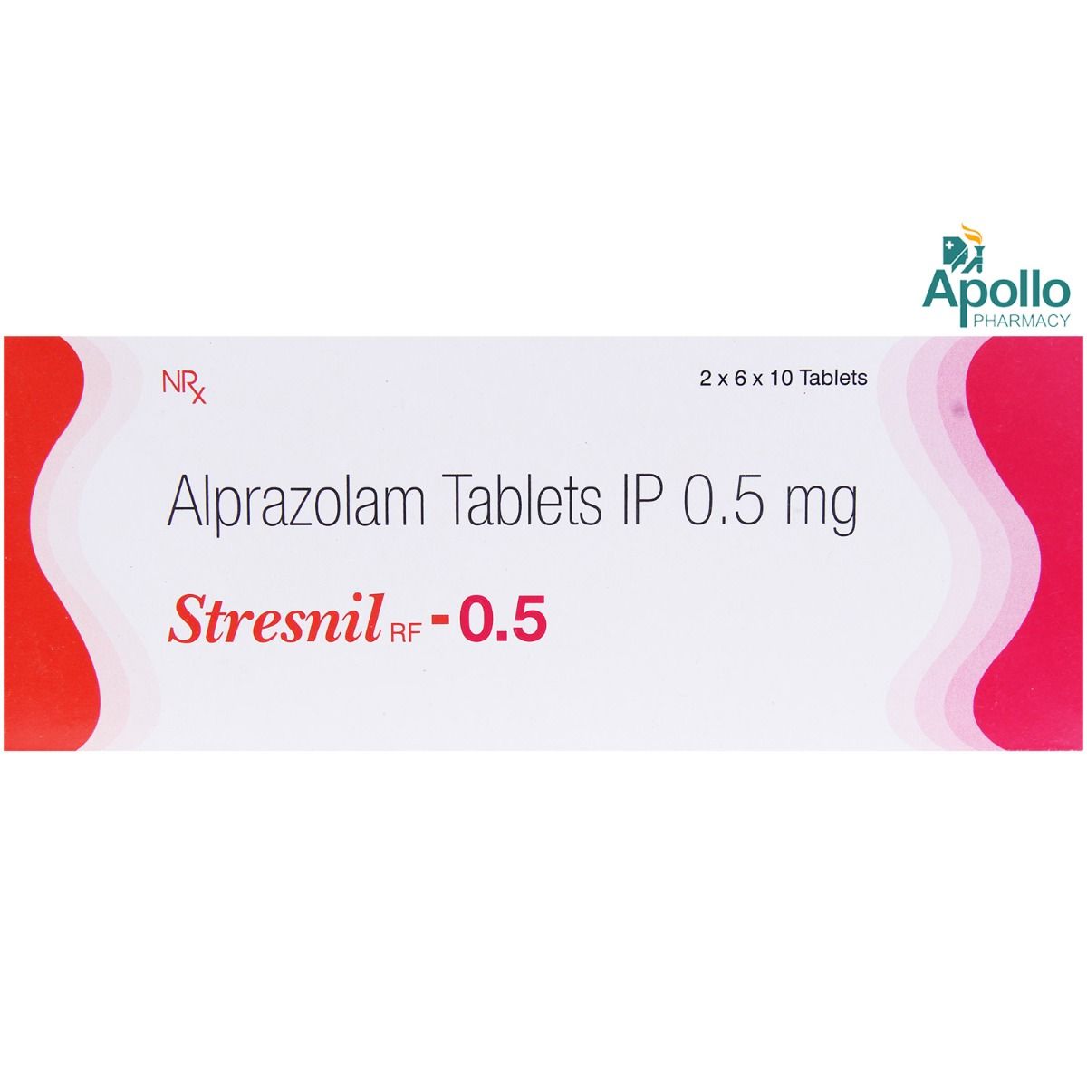 Stresnil 0.5 Tablet 10's, Pack of 10 TABLETS Stresnil 0.5 Tablet 10's, Pack of 10 TABLETS