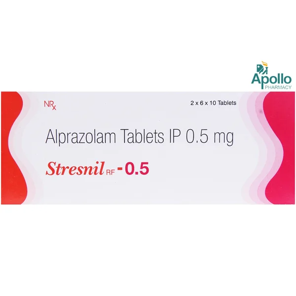 Stresnil 0.5 Tablet 10's, Pack of 10 TABLETS