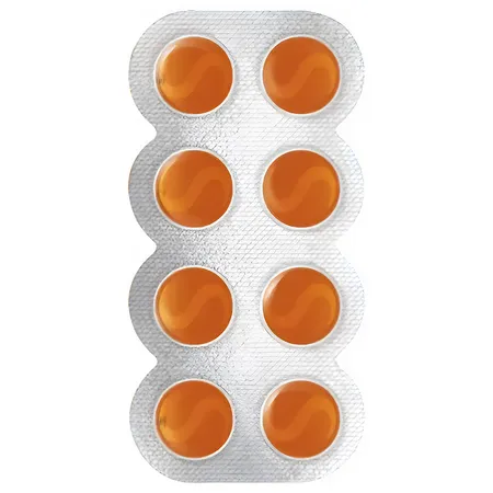 Strepsils Ginger & Lemon Lozenges for Sore Throat, 8 Count