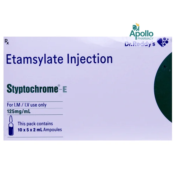 STYPTOCHROME E INJECTION 1ML