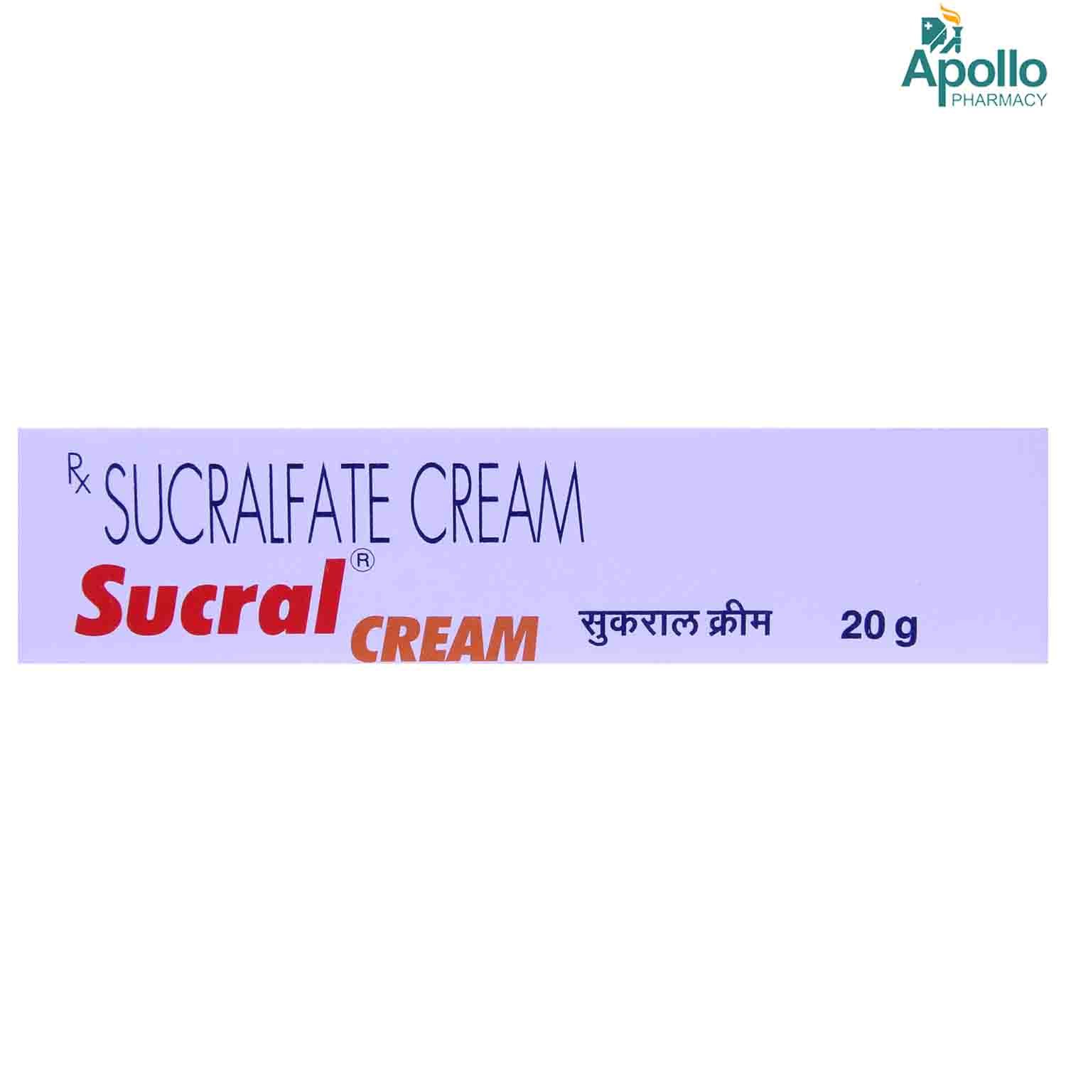 Sucral Cream 20 gm, Pack of 1 CREAM Sucral Cream 20 gm, Pack of 1 CREAM
