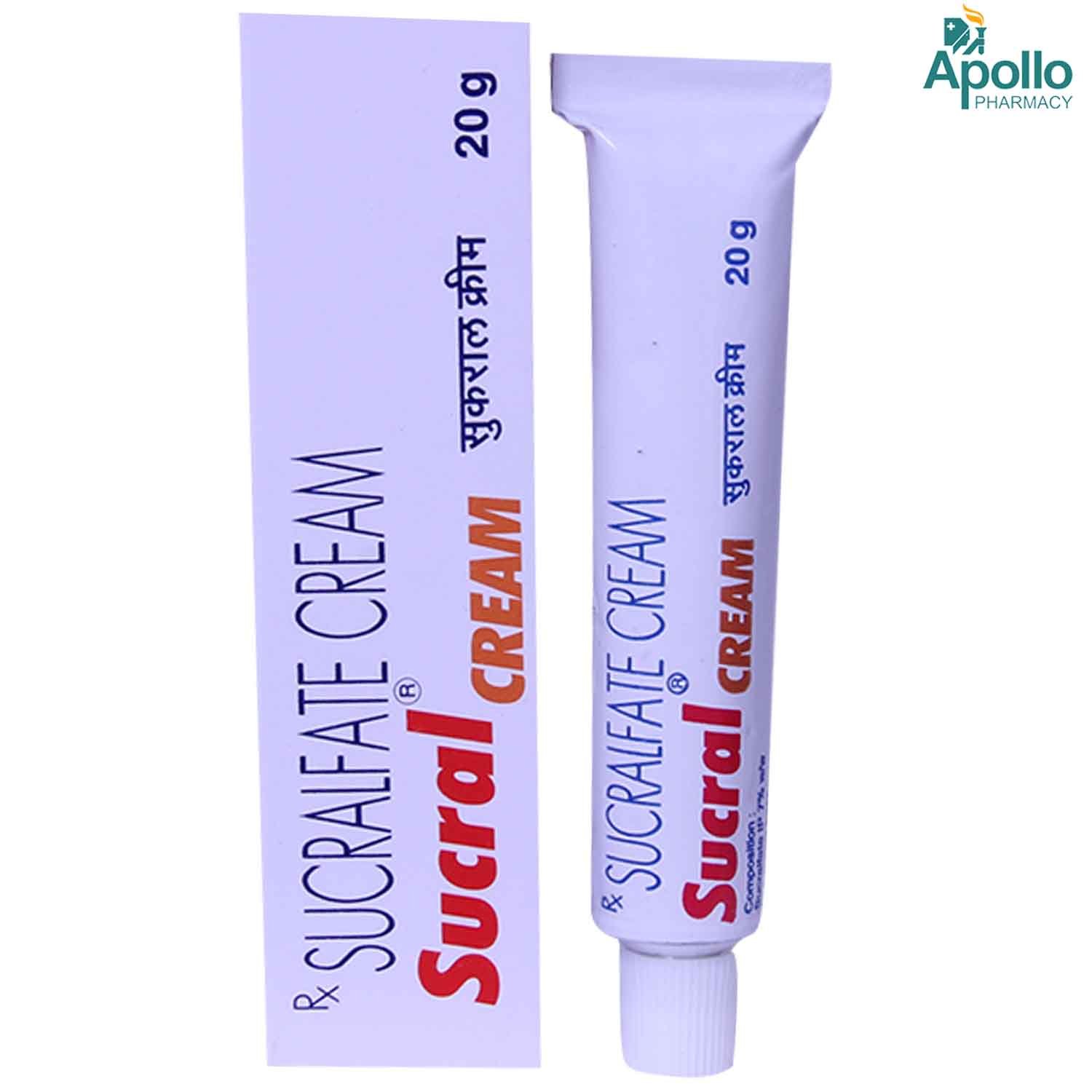 Sucral Cream 20 gm, Pack of 1 CREAM Sucral Cream 20 gm, Pack of 1 CREAM