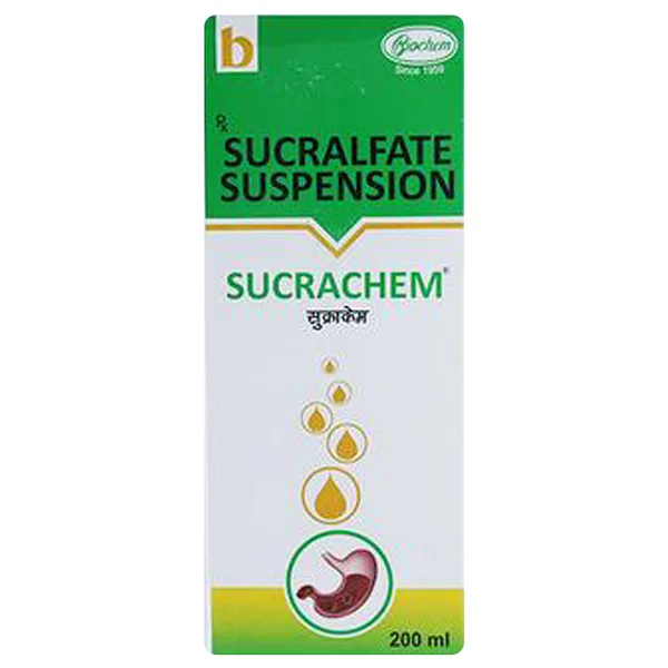Sucrachem Suspension 200 ml, Pack of 1 SUSPENSION