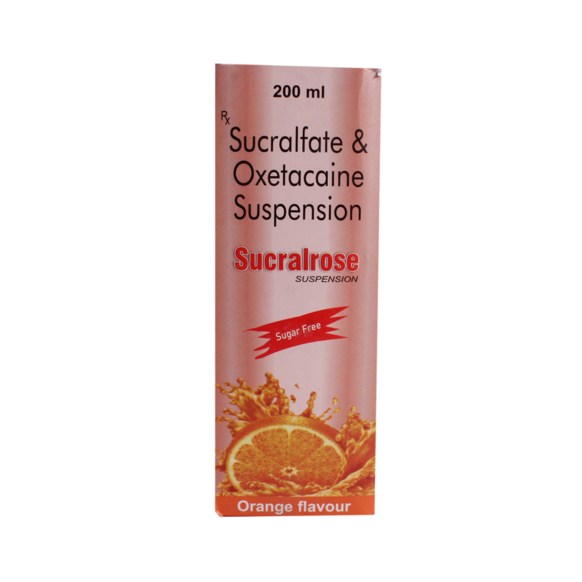Sucralrose Orange Flavour Suspension 200 ml, Pack of 1 Sucralrose Orange Flavour Suspension 200 ml, Pack of 1