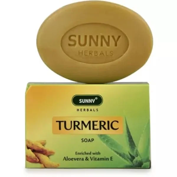 Sunny Herbals Turmeric Soap, 75 gm
