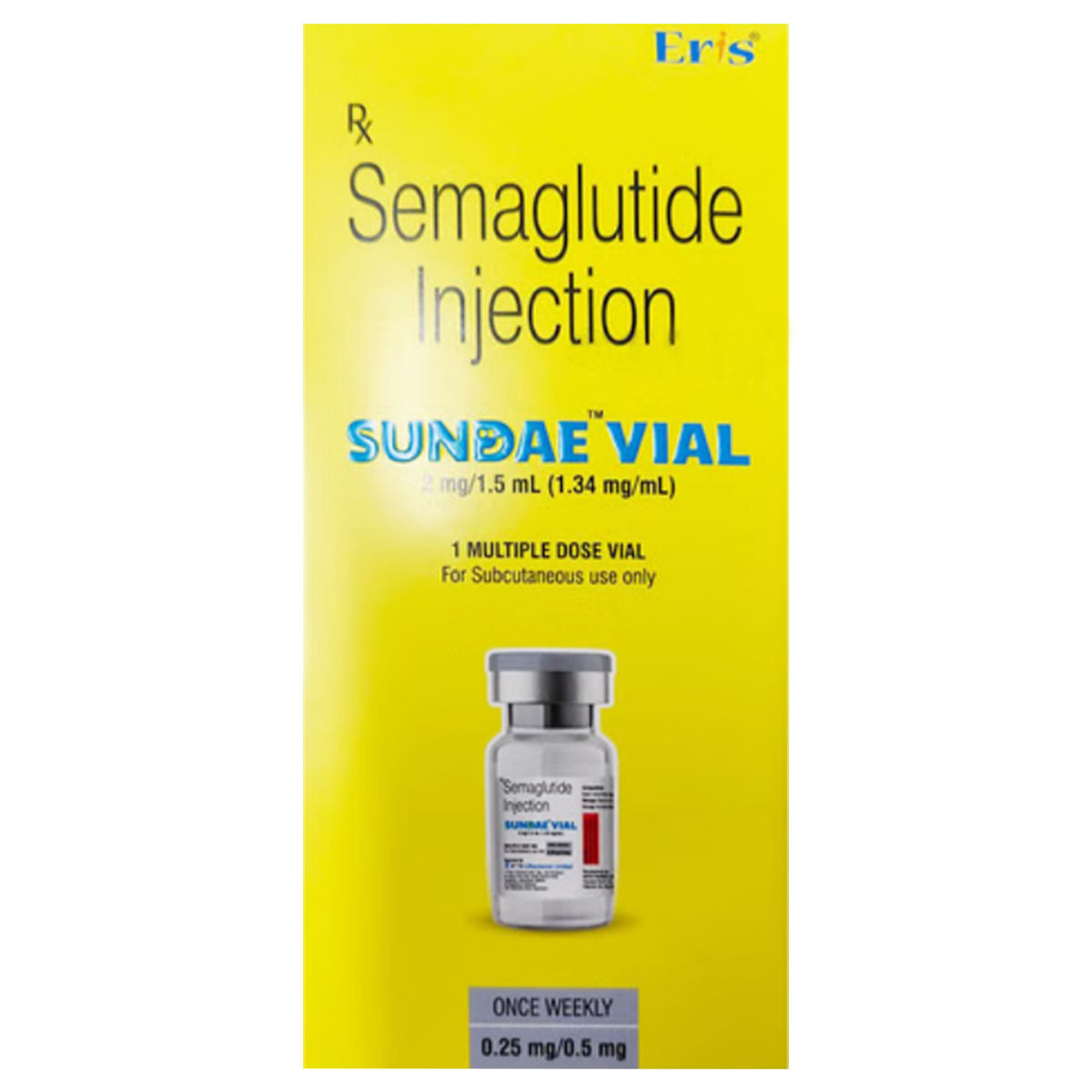 Sun Sundae Buy Sundae 0.25mg/0.5mg (2mg/1.5ml) Injection 1's online | Uses, Side ...