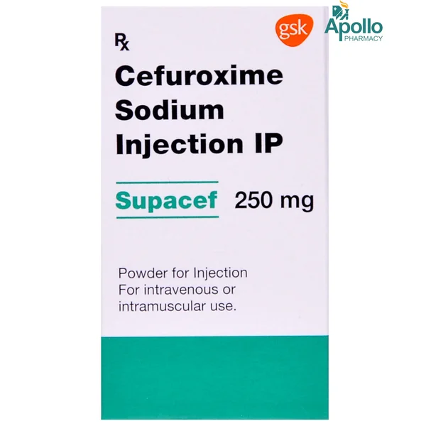 Supacef 250 mg Injection 1's, Pack of 1 Injection