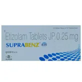 Suprabenz 0.25mg Tablet 10's, Pack of 10 TABLETS