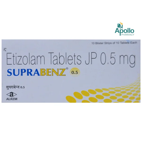 SUPRABENZ 5MG TABLET, Pack of 10 TABLETS