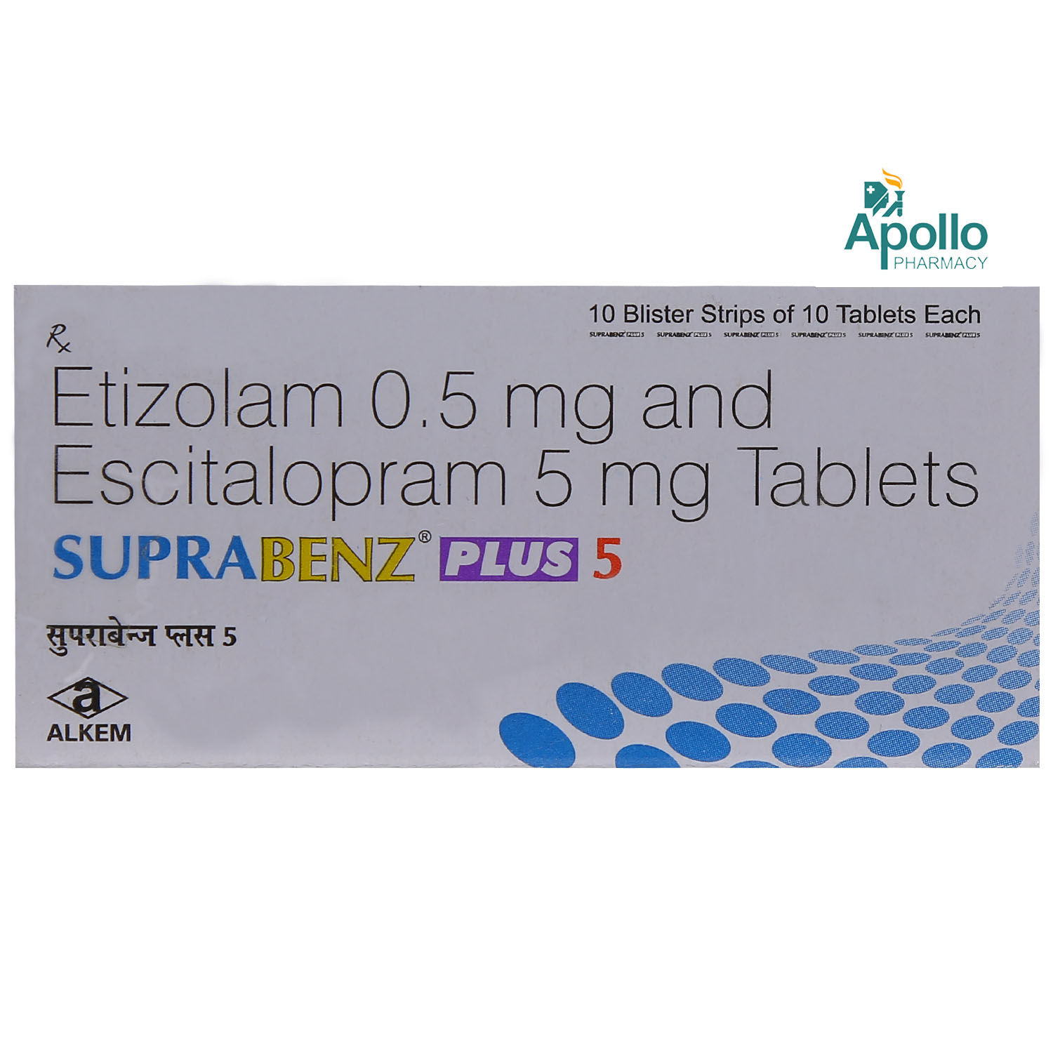 Buy SUPRABENZ PLUS 5MG TABLET Online