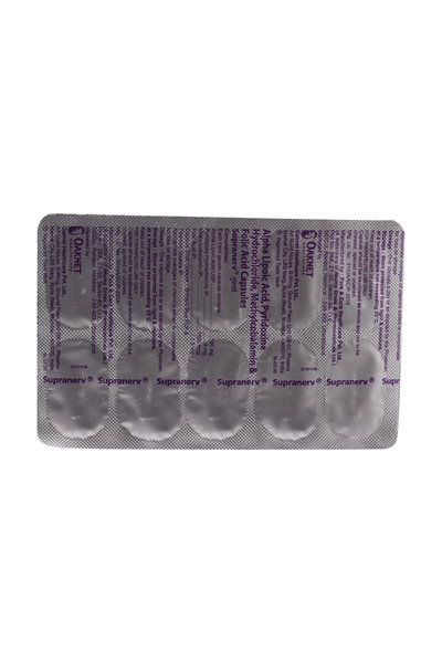 Supranerv Capsule 10's, Pack of 10 CAPSULES