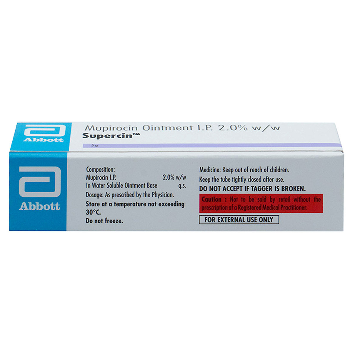 Supercin 2% Ointment 5 gm, Pack of 1 Ointment Supercin 2% Ointment 5 gm, Pack of 1 Ointment