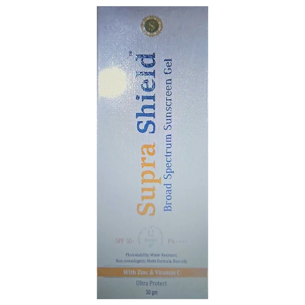 Supra Shield Spf 50+ Pa++++ Sunscreen Gel 30 gm