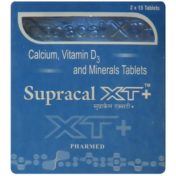 Supracal XT Plus Tablet 15's, Pack of 15