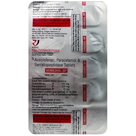 Suredol-SP Tablet 10's