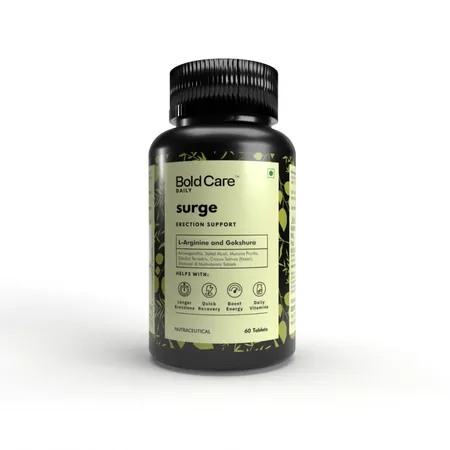 Bold Care Daily Surge Erection Support, 60 Tablets