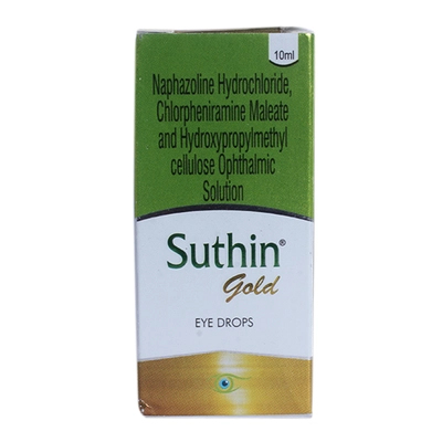 Suthin Gold Eye Drop 10 ml, Pack of 1 EYE DROPS