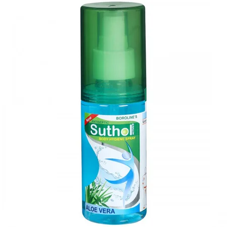 Suthol Active Aloe Vera Antiseptic Body Hygiene Liquid, 100 ml