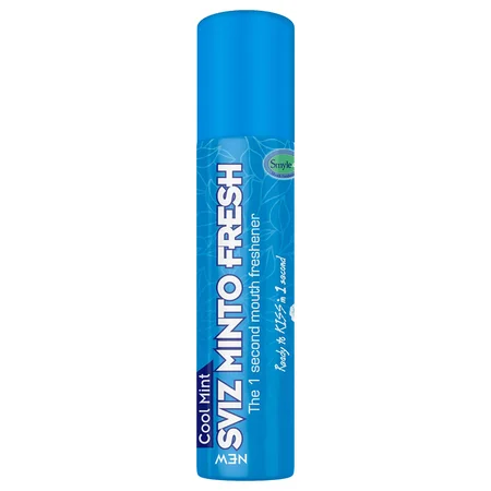 Smyle Sviz Minto Fresh Cool Mint Flavour Mouth Freshener Spray, 15 gm