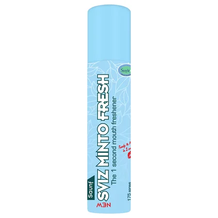Smyle Sviz Minto Fresh Saunf Flavour Mouth Freshener Spray, 15 gm