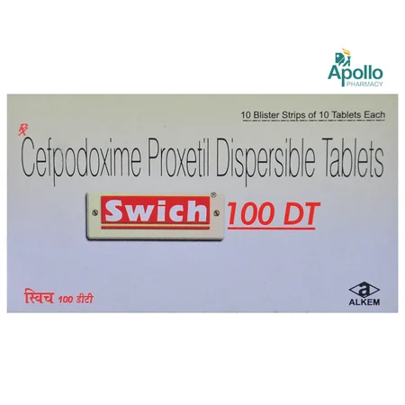Swich DT 100 mg Tablet 10's