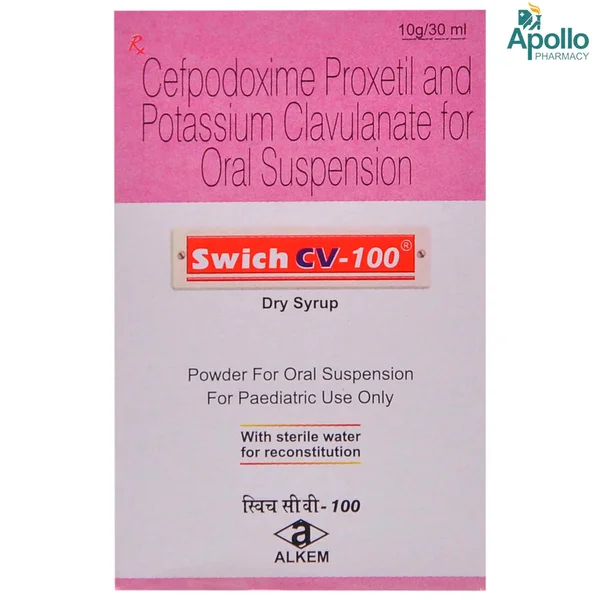 Swich CV 100 Dry Syrup 30 ml, Pack of 1 Syrup