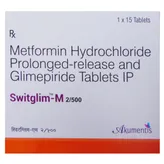 Switglim-M 2/500 Tablet 15's, Pack of 15 TabletS