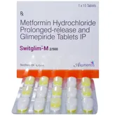 Switglim-M 2/500 Tablet 15's, Pack of 15 TabletS