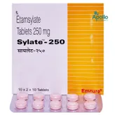 Sylate 250 Tablet 10's, Pack of 10 TABLETS