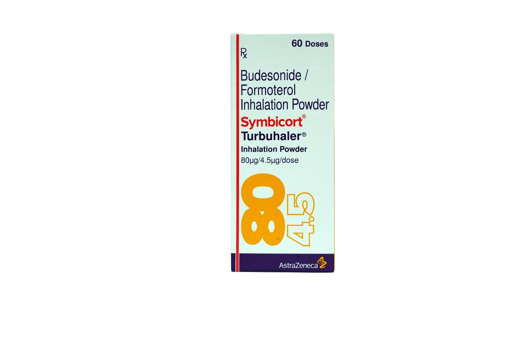 Symbicort 80mcg/4.5mcg Turbuhaler, Pack of 1 INHALER Symbicort 80mcg/4.5mcg Turbuhaler, Pack of 1 INHALER