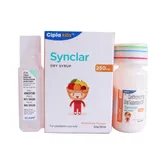 Synclar 250 mg Mixed Fruit Dry Syrup 30 ml, Pack of 1 Syrup